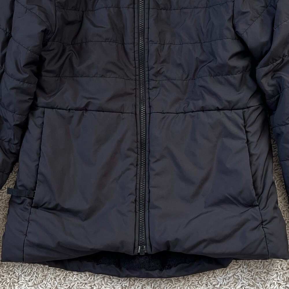 The North Face Reversible Puffer Jacket Black Size M 10/12 - Picture 6 of 7